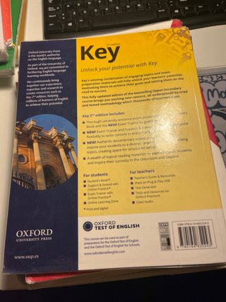 Key Bachillerato 2e 1 Language Work Book Pack (...