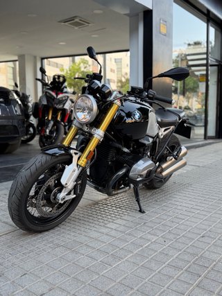 BMW R Nine T Negra/Plata