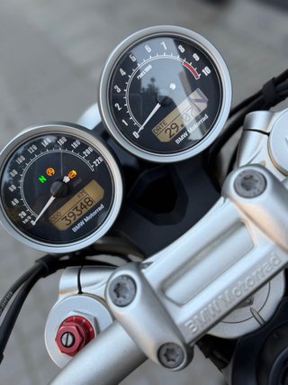 BMW R Nine T Negra/Plata