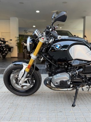BMW R Nine T Negra/Plata