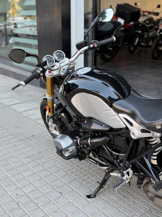 BMW R Nine T Negra/Plata