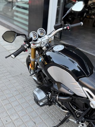 BMW R Nine T Negra/Plata