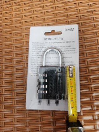 Candado de combinación XMM