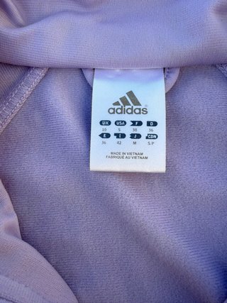 Felpa Adidas Tracktop Zip Donna Taglia S / M 42