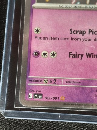 Tinkatink Shiny PAF 165 NM Inglés