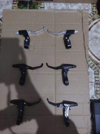 3 Pares Manetas Freno Bicicleta