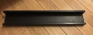 Balda madera negra