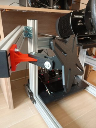 Soporte Botonera Simracing Vesa