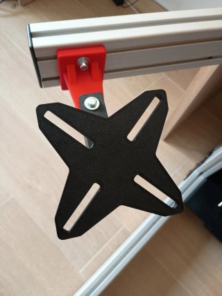 Soporte Botonera Simracing Vesa