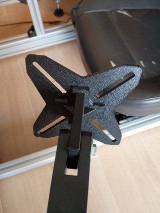 Soporte Botonera Simracing Vesa