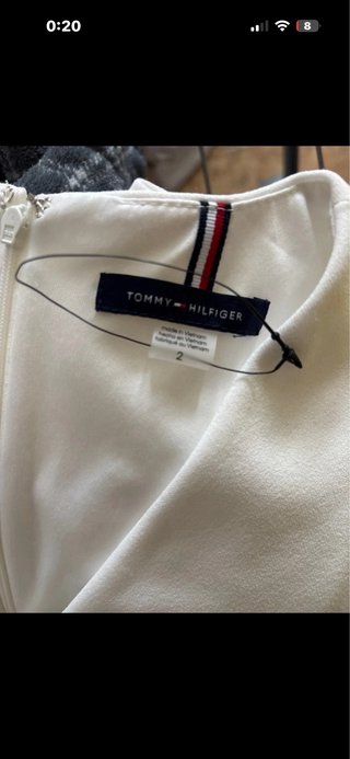 Vestido Tommy Hilfiger Blanco