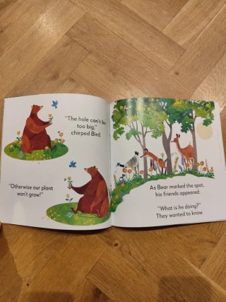 Bird and Bear lend a helping hand