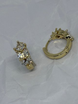 Pendientes Oro Laminado 14k