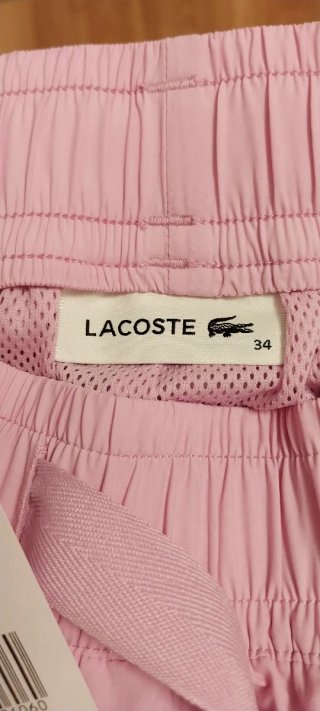 Calças de treino Lacoste rosa tam. 34