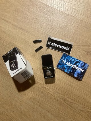 TC Electronic Polytune 2 Noir Afinador Guitarra