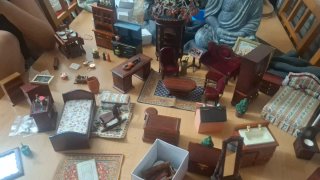 Lote Muebles Miniatura Coleccionista