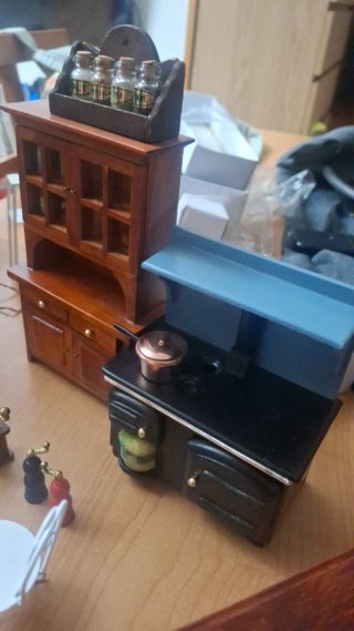 Lote Muebles Miniatura Coleccionista