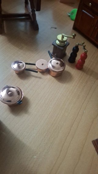 Lote Muebles Miniatura Coleccionista