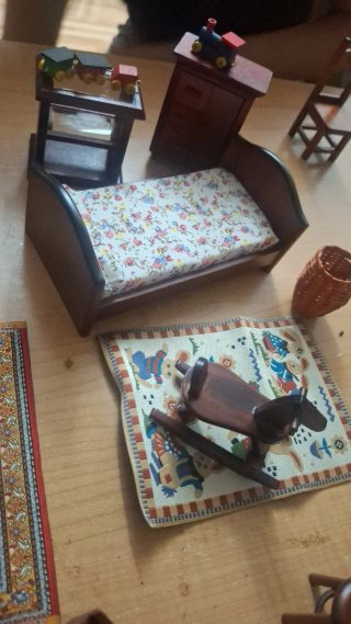 Lote Muebles Miniatura Coleccionista