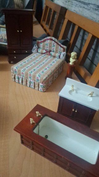 Lote Muebles Miniatura Coleccionista