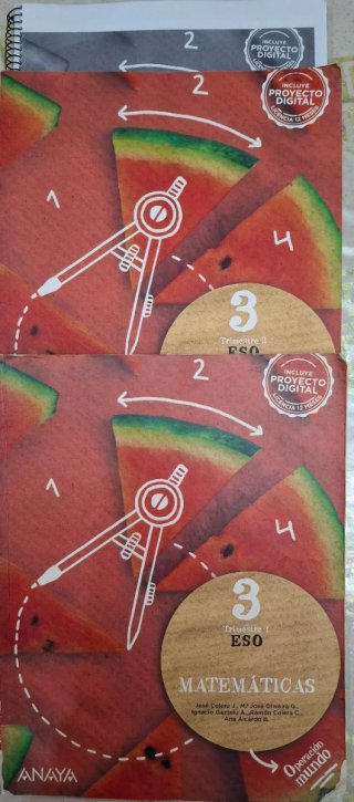 Libros de MATEMÁTICAS 3° ESO ENRIQUE NIETO.