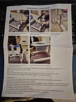 Silla transferencia minusvalidos