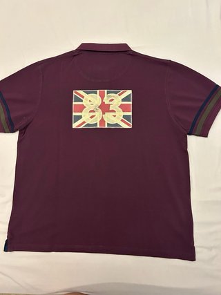 Polo Hackett Talla 3XL Burdeos Como Nuevo
