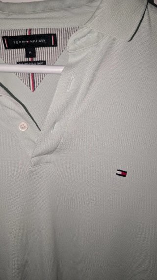 Polo Tommy Hilfiger Verde Talla M