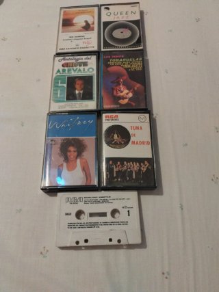 Lote 7 Cintas Cassette Música Variada