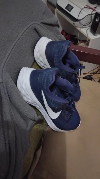 Zapatillas Nike Talla 38 Azul y Blanco