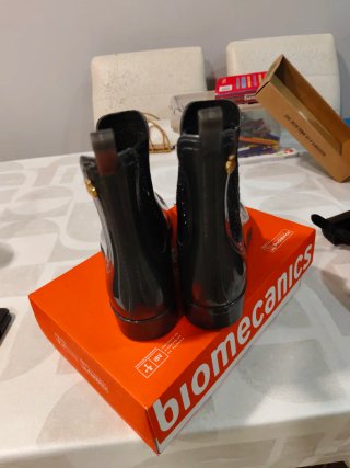 Botas de agua negras talla 35