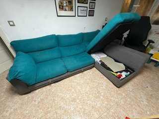 Sofá Chaiselongue Plegable Tela