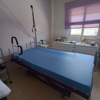 Cama articulada eléctrica + colchón + váter