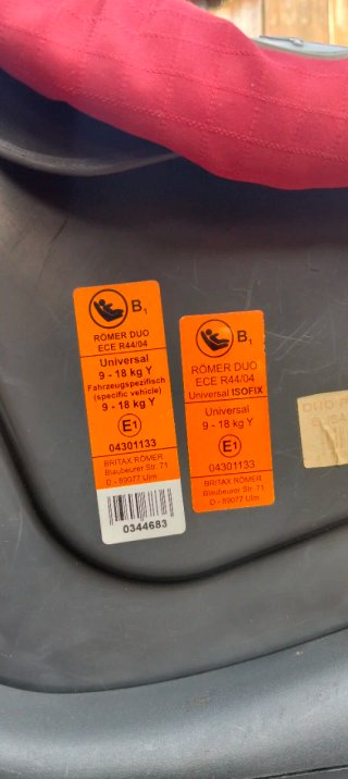 Silla de coche RÖMER Isofix