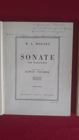 Mozart Partiture. Sonate e 8 Concerto.