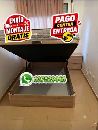 Canapé abatibles y colchónes nuevos 135×190 oferta