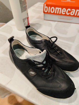 Zapatos Geox Mujer Talla 35/36 Negros