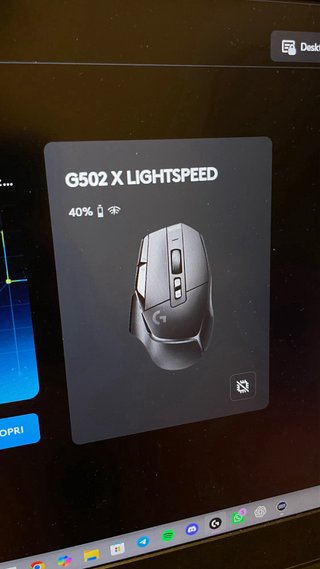 Ratón Inalámbrico Logitech G502 X Lightspeed 25K