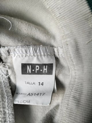Falda mini vintage gris Talla XS