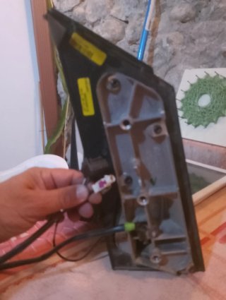 Espejo retrovisor izquierdo VW Caddy