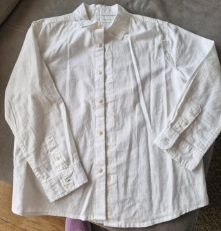Camisa Lino Zara Niña 8/9 Años