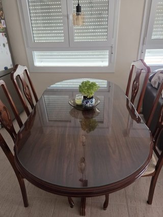 Mesa de comedor extensible