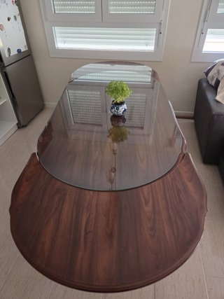 Mesa de comedor extensible