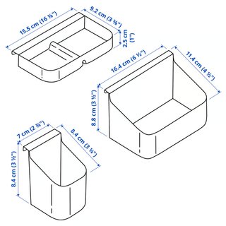 ¡NUEVO! Organizadores cajón baño IKEA VISSLAÅN