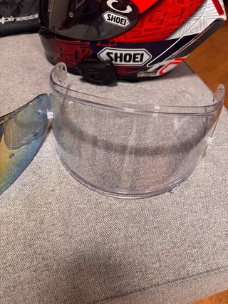 Casco Shoei X-Spirit 3 Marc Márquez + Pantallas