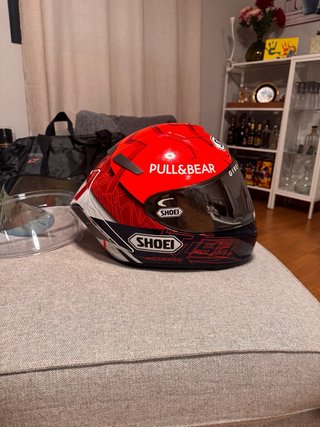 Casco Shoei X-Spirit 3 Marc Márquez + Pantallas