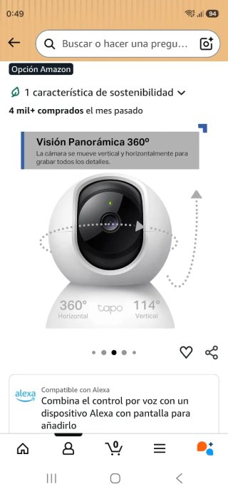 Cámara Vigilancia WiFi Tapo C210 2K