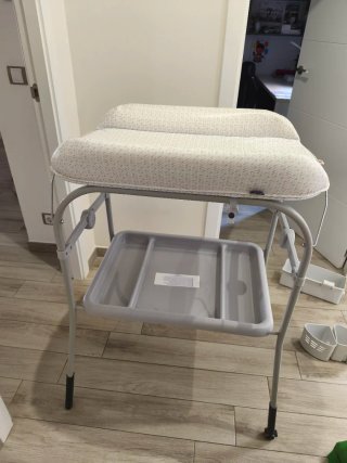 Bañera y cambiador para bebé