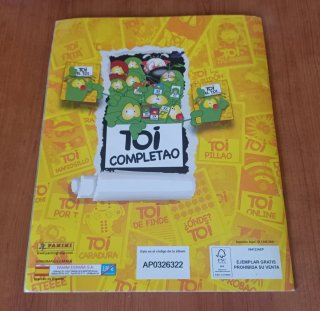 Álbum Cromos Toi El Toy Panini Nuevo.