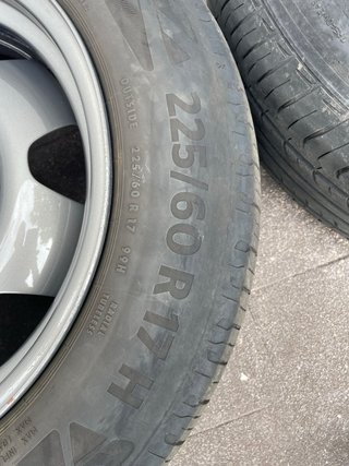 Llantas VW 17 con Neumáticos